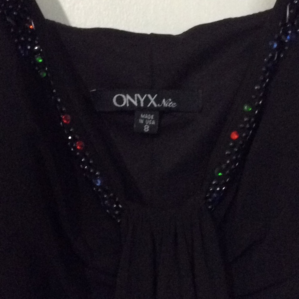 Beautiful Black balloon bottom Party Dress👗